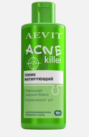 Тоник Aevit Aknekiller матирующий