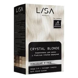 Осветлитель для волос Осветление и уход Lisa beauty Crystal Blonde