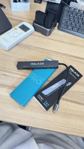 USB разветвитель WALKER (переходник для type-c)