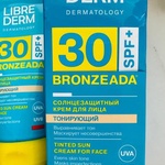 BRONZEADA Тонирующий солнцезащитный крем SPF30 Librederm  фото 1 