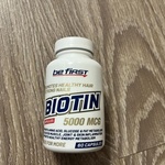 Be First Biotin (биотин) 60 капсул фото 1 