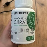 Ultrasupps Magnesium Citrate 90 softgels фото 2 