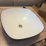 Wellsee Накладная черно-белая раковина 337704000 фото 2 