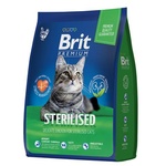 Brit Premium Cat Sterilized Chicken с курицей