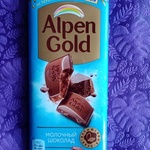 Шоколад "Alpen Gold", молочный фото 1 