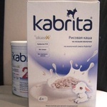 Каша Kabrita Рисовая на козьем молоке фото 1 