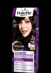 Крем-краска для волос Intensive Color Palette интенсивный цвет, металлик, черный 1-0