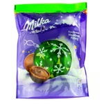 Конфеты Milka в форме шара с ореховой начинкой