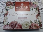 Чай Akbar Подарочный (цветы) 3 вида по 25 пак