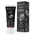 Отбеливающая зубная паста R.O.C.S. BLACK EDITION