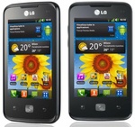 Телефон LG Optimus Hub