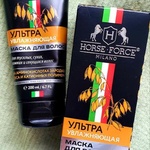 Ультра увлажняющая маска для волос Horse Force Milano на аминокислотах 200 мл фото 1 