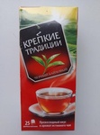 Чай в пакетиках "Крепкие традиции"