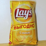 Чипсы картофельные с солью "Lay’s" фото 1 