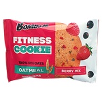 Печенье Bombbar Овсяное, Fitness cookie "Berry mix