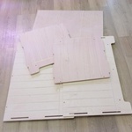 Домик для кошек и собак мелких пород фото 4 