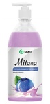 Жидкое крем-мыло Grass Milana. Черника в йогурте