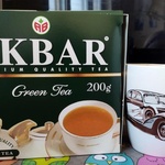 Чай зеленый Akbar "Китайский", 100 пак фото 2 
