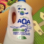 Жидкое средство для стирки детского белья Aqa baby фото 3 