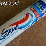 Зубная паста Aquafresh освежающе-мятная Формула тройной защиты фото 1 