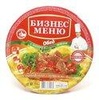Лапша Бизнес меню с куриным филе с приправами и ов