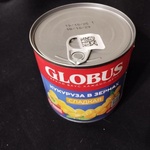 Консервированная кукуруза GLOBUS, сладкая в зернах фото 1 