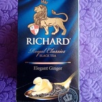 Чай чёрный Richard "Elegant Ginger" фото 1 