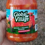 Фасоль с овощами печёная "Global Village" в томате фото 1 