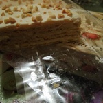 Вафельный торт в йогурте с арахисом "Вкуснель". фото 1 