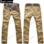 Fashionable Man's Casual Trousers Leisure Trousers фото 3 