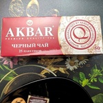 Чай черный Akbar "Классическая" серия 25 пак фото 2 