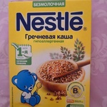 Безмолочные каши  Nestle для первого прикорма фото 3 