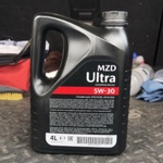 Моторное масло MZD 5w-30 фото 1 