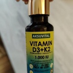 БАД Aksu Vital D3+K2 фото 1 
