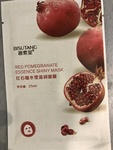 Тканевая маска для лица Bisutang red pomegranate essence shiny mask