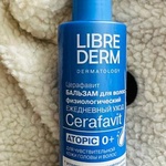 Бальзам Церафавит Либридерм для волос и кожи головы физиологический с церамидами и пребиотиком фото 3 