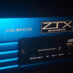Трансляционный усилитель ZTX audio Usb mp-4120 фото 2 