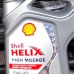 Моторное масло Shell HELIX HIGH MILEAGE 5W-40 фото 1 