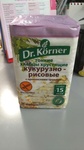 Хлебцы Dr.Korner кукурузно-рисовые