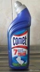 Средство для чистки унитаза Comet "7 дней чистоты"