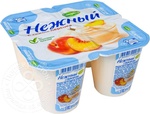 Продукт йогуртный "Нежный", с соком персика 1,2%