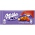 Milka collage with raspberry