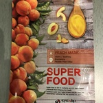 Тканевая маска для лица Eyenlip beauty Peach mask super food фото 2 