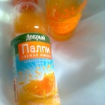 Напиток  сокосодержащий  из  апельсина  с  мякотью  "Палпи  свежая  мякоть"  Добрый фото 1 