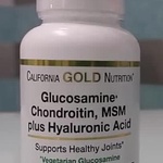 Глюкозамин, хондроитин и МСМ California Gold фото 1 