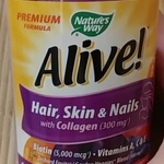 Витамины "Alive!" для волос, кожи и ногтей фото 2 