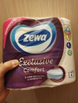 Туалетная бумага Zewa Exclusive comfort