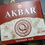 Чай черный Akbar "Классическая серия", 100 пак фото 2 