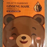 Тканевая маска для лица Millatte fashiony ginseng mask sheet фото 1 