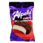 Печенье Alpella Cэндвич "Mallow Pie"с маршмеллоу